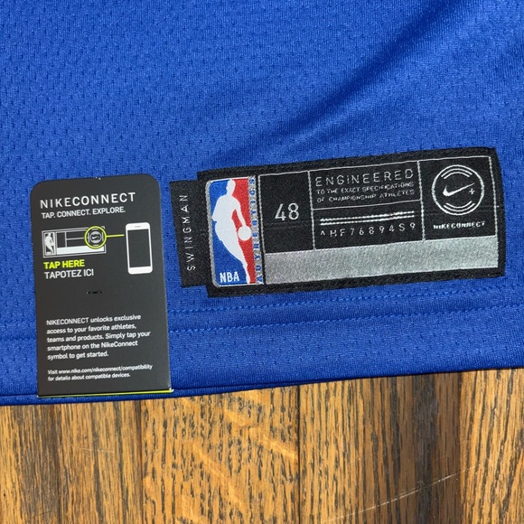 NIKE NBA Official Jersey New York Knicks #6 Kristaps Porzingis Size L - Picture 5 of 9